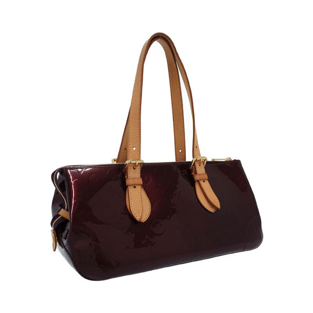 Louis Vuitton Avenue Vernis Rosewood Shoulder Monogram Bag